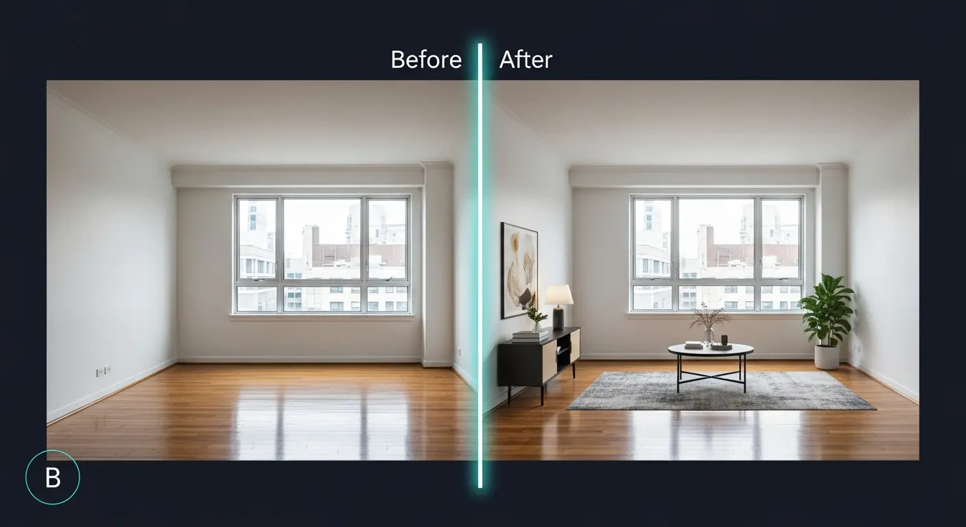 AIバーチャルステージング